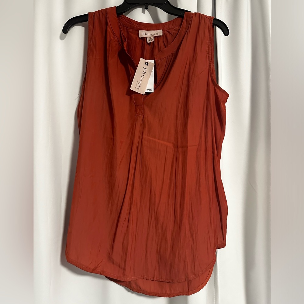 Philosophy satin tank